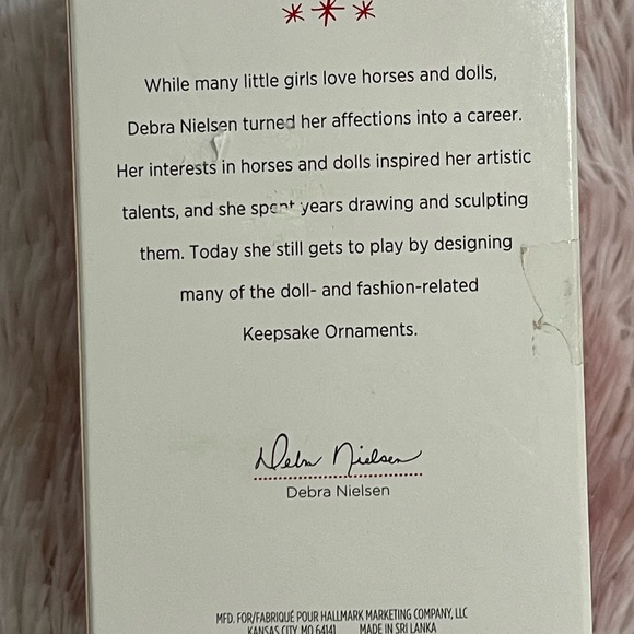 Hallmark The Joy of Giving stocking ornament - Picture 4 of 6